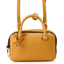 Load image into Gallery viewer, Delvaux Cool box Honey YellowAA0567AQY0AZCDO TaurillonSoft Leather Size Nano