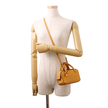 Load image into Gallery viewer, Delvaux Cool box Honey YellowAA0567AQY0AZCDO TaurillonSoft Leather Size Nano