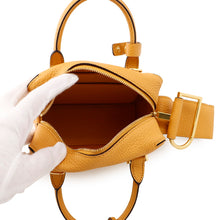 Load image into Gallery viewer, Delvaux Cool box Honey YellowAA0567AQY0AZCDO TaurillonSoft Leather Size Nano