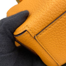 Load image into Gallery viewer, Delvaux Cool box Honey YellowAA0567AQY0AZCDO TaurillonSoft Leather Size Nano