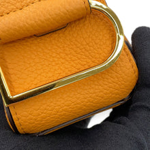Load image into Gallery viewer, Delvaux Cool box Honey YellowAA0567AQY0AZCDO TaurillonSoft Leather Size Nano