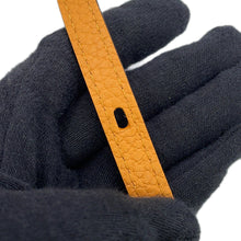 Load image into Gallery viewer, Delvaux Cool box Honey YellowAA0567AQY0AZCDO TaurillonSoft Leather Size Nano