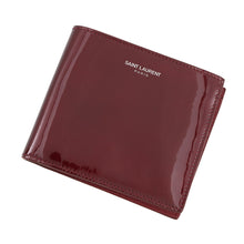 Load image into Gallery viewer, SAINT LAURENT PARIS East / West Wallet Bordeaux396307AAEJ16947 Patent Leather