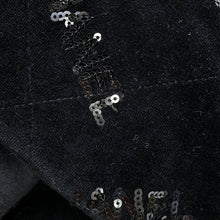 将图像加载到图库查看器中,CHANEL CHANEL 22 Sequins Shoulder Bag BlackAS3260 Velour Size Small