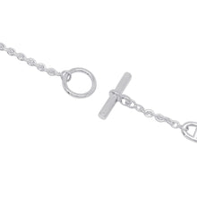 将图像加载到图库查看器中,HERMES Chaine d'Ancre Farandole Necklace Size 80 SV925