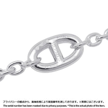 将图像加载到图库查看器中,HERMES Chaine d'Ancre Farandole Necklace Size 80 SV925