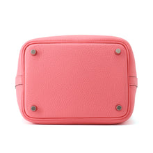 Load image into Gallery viewer, HERMES Picotin Lock Rose Azalee Taurillon Clemence Size PM
