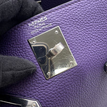 Load image into Gallery viewer, HERMES Kelly Retourne Iris Togo Leather Size 28