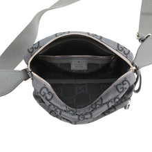 将图像加载到图库查看器中,GUCCI ECONYLON GG Shoulder Bag Gray/Black767931 GG Polyester Size Medium