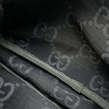 将图像加载到图库查看器中,GUCCI ECONYLON GG Shoulder Bag Gray/Black767931 GG Polyester Size Medium