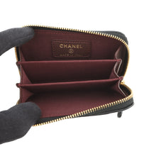 Load image into Gallery viewer, CHANEL Classic zip coin purse BlackAP0216 Lambskin