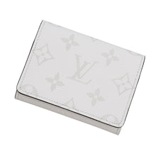 将图像加载到图库查看器中,LOUIS VUITTON Card Case Buisiness Card Holder Optic WhiteM14130 Monogram/Taigarama