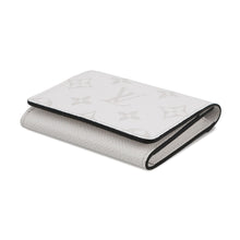 将图像加载到图库查看器中,LOUIS VUITTON Card Case Buisiness Card Holder Optic WhiteM14130 Monogram/Taigarama
