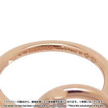 Load image into Gallery viewer, HERMES Echappee Ring Size PM/49/#9 18K Pink Gold