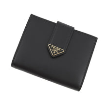 将图像加载到图库查看器中,PRADA City Calf Tab Bifold Wallet Black1MV204 2CNP F0002 Leather