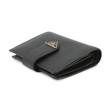 将图像加载到图库查看器中,PRADA City Calf Tab Bifold Wallet Black1MV204 2CNP F0002 Leather