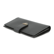 Load image into Gallery viewer, PRADA City Calf Tab Long Wallet Black1MV025 Leather