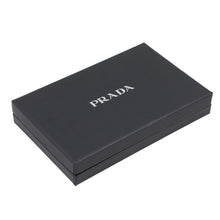 将图像加载到图库查看器中,PRADA City Calf Tab Long Wallet Black1MV025 Leather