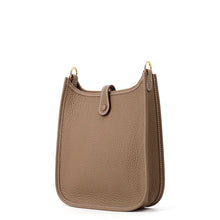 Load image into Gallery viewer, HERMES Evelyne Amazon Long Etoupe/Blue Indigo Taurillon Clemence Size TPM