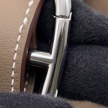 将图像加载到图库查看器中,HERMES Portefeuille Poschamp Plus Etoupe Swift Leather