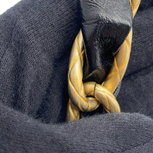 将图像加载到图库查看器中,CHANEL Ribbon Chain Clutch Bag BlackAP4029 Patent Leather