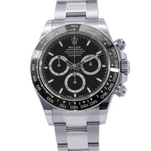 Load image into Gallery viewer, ROLEX Cosmograph Daytona W40mm Stainless Steel Black Dial126500LN