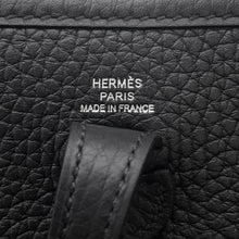 Load image into Gallery viewer, HERMES Evelyne Short Black Taurillon Clemence Size TPM