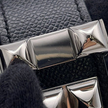 将图像加载到图库查看器中,HERMES Collier de Chien Bangle 24 Size T1 Black Veau Madame