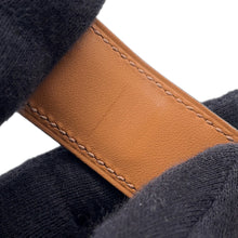 将图像加载到图库查看器中,HERMES Collier de Chien Bangle 24 Size T1 Black Veau Madame