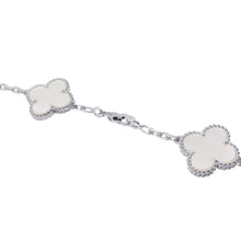 Load image into Gallery viewer, Van Cleef & Arpels Vintage Alhambra 10-Motif NecklaceVCARF48500 18K White Gold