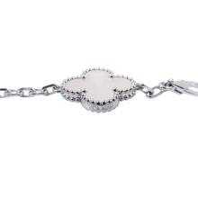 Load image into Gallery viewer, Van Cleef & Arpels Vintage Alhambra 10-Motif NecklaceVCARF48500 18K White Gold
