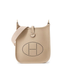 Load image into Gallery viewer, HERMES Evelyne Amazon Long Trench Taurillon Clemence Size TPM