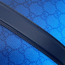 将图像加载到图库查看器中,GUCCI Chroma GG Pattern 2-Way Travel Bag Blue Gradation835688 PVC Leather