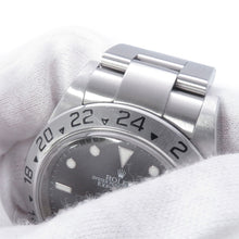将图像加载到图库查看器中,ROLEX Explorer II W40mm Stainless Steel Black Dial16570