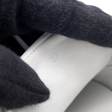 将图像加载到图库查看器中,HERMES Sneakers Master White Veau Souple Size 37