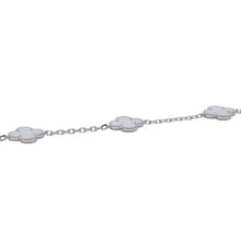 Load image into Gallery viewer, Van Cleef & Arpels Vintage Alhambra Necklace 10 MotifsVCARF48500 18K White Gold