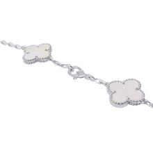 Load image into Gallery viewer, Van Cleef & Arpels Vintage Alhambra Necklace 10 MotifsVCARF48500 18K White Gold
