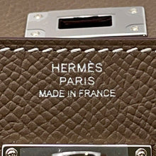 将图像加载到图库查看器中,HERMES Kelly wallet long to go Etoupe Epsom