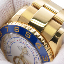 将图像加载到图库查看器中,ROLEX Yacht-MasterII W44mm 18K Yellow Gold White Dial116688