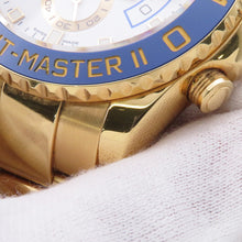 将图像加载到图库查看器中,ROLEX Yacht-MasterII W44mm 18K Yellow Gold White Dial116688