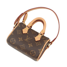将图像加载到图库查看器中,LOUIS VUITTON Bijoux/Sac Micro Speedy BrownM00544 Monogram Size micro