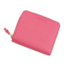Load image into Gallery viewer, GUCCI Bamboo Small Wallet Pink828171AAEVB5637 Leather