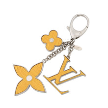 将图像加载到图库查看器中,LOUIS VUITTON Bijoux Sac Fleur de Epi Leather YellowM66887 Acetate Zamac