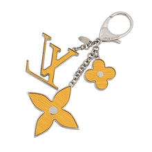 将图像加载到图库查看器中,LOUIS VUITTON Bijoux Sac Fleur de Epi Leather YellowM66887 Acetate Zamac