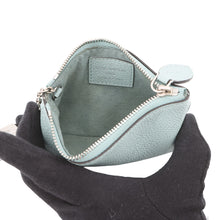 Load image into Gallery viewer, LOUIS VUITTON Pochette Cles Vert LagoonM80696 Monogram Mahina