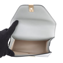 将图像加载到图库查看器中,Valextra Valextra Iside 2way Bag Gray Leather Size Mini