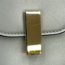 将图像加载到图库查看器中,Valextra Valextra Iside 2way Bag Gray Leather Size Mini