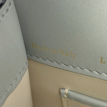 Load image into Gallery viewer, Valextra Valextra Iside 2way Bag Gray Leather Size Mini