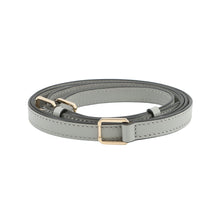 Load image into Gallery viewer, Valextra Valextra Iside 2way Bag Gray Leather Size Mini