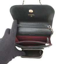 将图像加载到图库查看器中,CHANEL Business Affinity Chain Wallet BlackAP2914-B05052-94305 Caviar Leather
